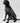 Grey Checked Herringbone Tweed Dog Jacket Studio Shoot