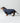 Reversible Dog Puffer Jacket - Navy & Berry Studio Shoot