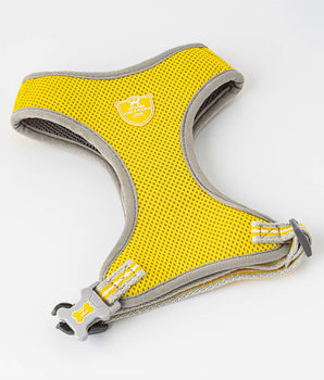 Mesh Dog Harness - Yellow