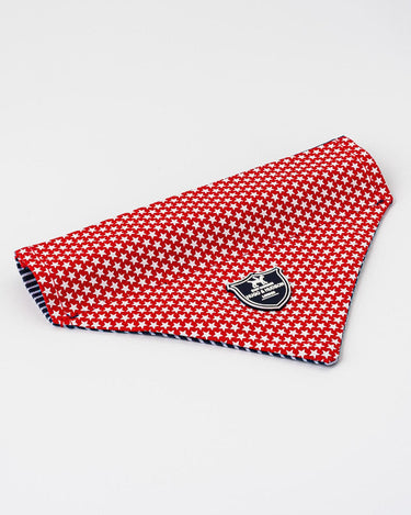 Fabric Dog Bandana - Red Star