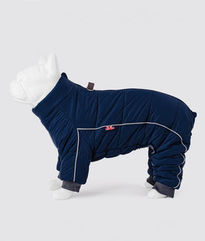 Outdoor Winter Dog Suit - Navy