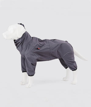 Protective Dog Overalls - Grey