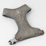 Tweed Dog Harness - Grey Herringbone