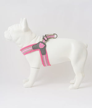 Easy Walk V Dog Harness - Pink