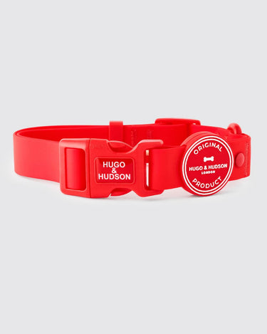 Waterproof Dog Collar - Red