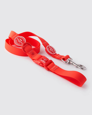 Waterproof Dog Lead - Red