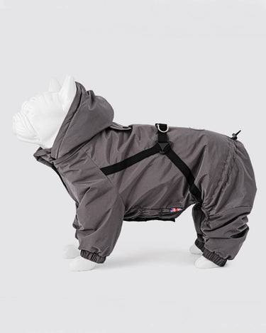 Winter Dog Snowsuit - Grey