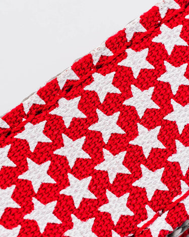 Red Star Fabric Dog Collar Pattern