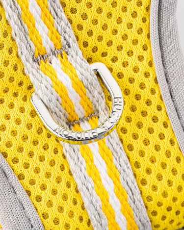 Mesh Dog Harness - Yellow D Ring