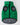 Reversible Dog Puffer Jacket - Dark Green and Grey Zip