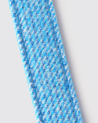 Blue Luxury Tweed Dog Collar Pattern