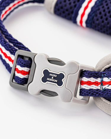 Mesh Dog Harness - Navy Clip