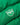 Reversible Dog Puffer Jacket - Dark Green and Grey Branding