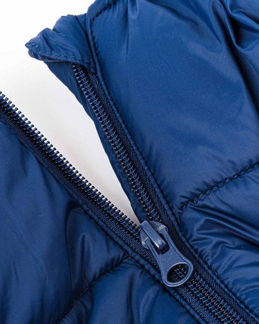 Outdoor Winter Dog Suit - Navy Zip