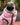  Reversible Dog Puffer Jacket - Light Pink and Grey Lifestyle