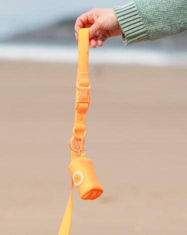 Waste Poop Bag Holder - Orange Lifestyle