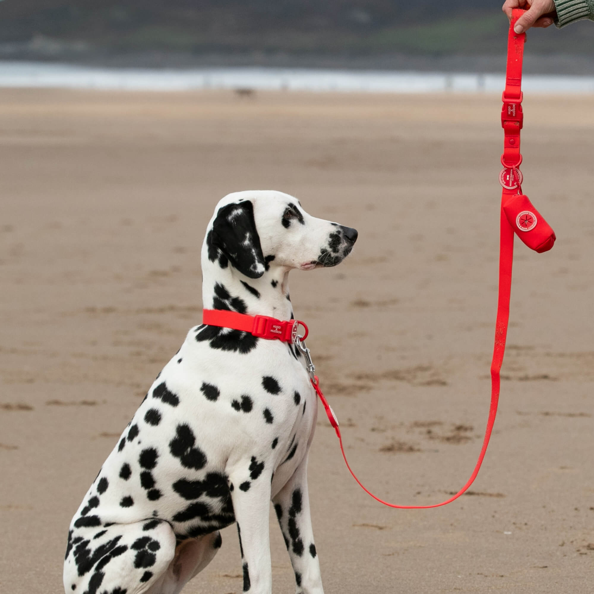 Orange Waterproof Dog Lead