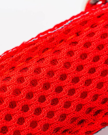 Mesh Dog Collar - Red Pattern