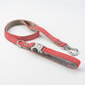 Fabric Dog Lead - Red Star