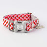 Fabric Dog Collar - Pink Watermelon