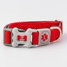 Mesh Dog Collar - Red